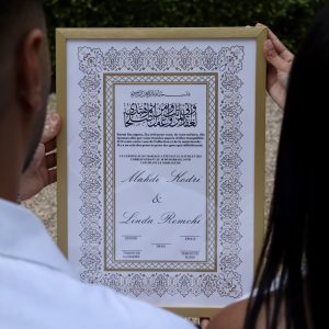 Certificat de mariage